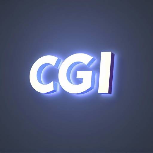 Animaci√≥n 3D de un logo de empresa en movimiento