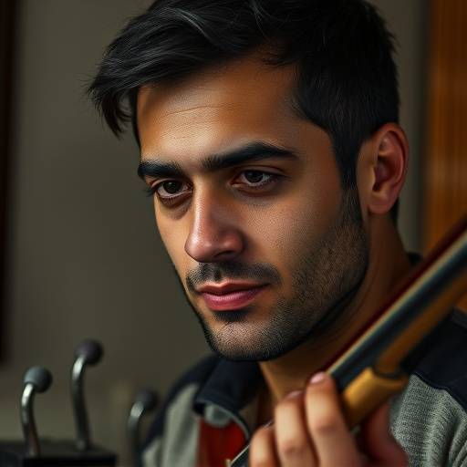 Retrato de Juan Garc铆a, m眉sico y compositor