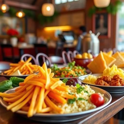 Video promocional de un restaurante con platos deliciosos